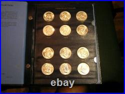 1948 1963 Complete Set Collection of BU Franklin Half Dollars Whitman Album