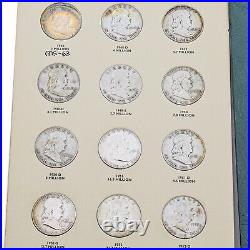 1948-1963 Franklin 50c Half Dollars Complete Set Circulated Uncirculated & Proof