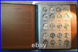 1948-1963 Franklin Half Dollar Complete Bu White Hot 35 Coin Set! #99