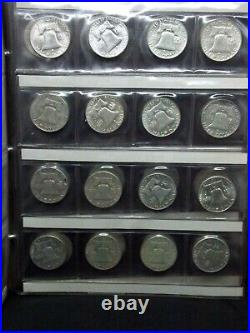 1948-1963 Franklin Silver Half Dollar 50c Set (35 Coin) Complete #9 ECC&C, Inc