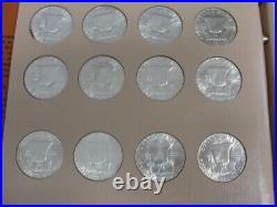 1948-1963 Franklin Silver Half Dollar Complete Set of 35 BU Coins