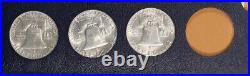 1948-1963 Premium Franklin Half Dollar Complete Set 35 Coins- Choice to Gem BU