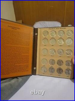 1948 1963 silver Ben Franklin half dollar 35 coin complete set