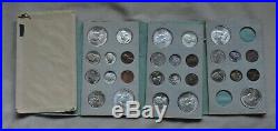 1949 Silver Double Mint Set Complete As Issued Rare