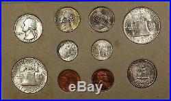 1949 U. S. Complete Original Double Mint Set 28 Coins 16 Silver Very Scarce