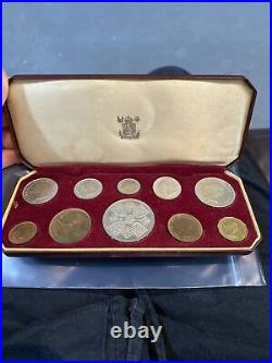 1953 Elizabeth II Royal Mint Proof Year Of The Crown Complete Set