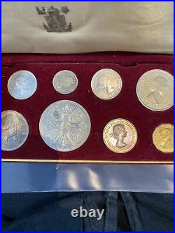 1953 Elizabeth II Royal Mint Proof Year Of The Crown Complete Set