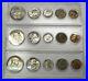 1953 P-d-s Complete 15 Coin Mint U. S. Silver Set Lustrous Brilliant Uncirculated