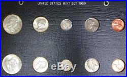 1954 1964 Complete 117 Coins P. D. S Mint Sets Each Year Gem Bu Collection