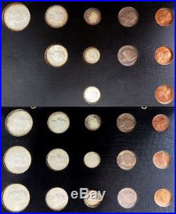 1954 1964 Complete 117 Coins P. D. S Mint Sets Each Year Gem Bu Collection