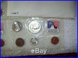 1954 Mint Set P, D And S Mints Complete 15 Coin Set