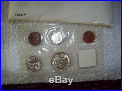 1954 Mint Set P, D And S Mints Complete 15 Coin Set