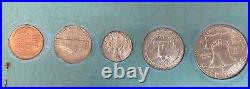 1954 P-D-S US Mint 90% Silver Complete Mint Set, Very Low Mintage Mint Set