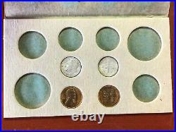 1955 U. S. Complete Original Naturally Toned Double Mint Set 22 Coins 12 Silver