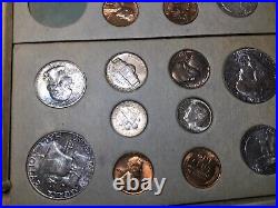 1955-U. S. Mint Uncirculated PDS Complete Set with22 Coins OGP-081622-0086