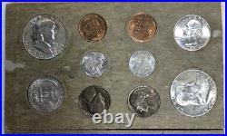 1955 United States Mint Uncirculated Set. Original Coins and Cardboard