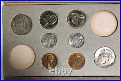 1955 United States Mint Uncirculated Set. Original Coins and Cardboard