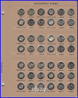 1956-1964-2021 Roosevelt Dime 215 Pc Set Complete P D S ProofsDansco 8125