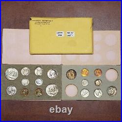 1956 Original US Mint Set Complete OGP Frosty BU Coins Rainbow Toning B2933