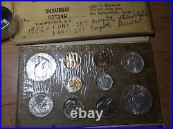 1956 U. S. Mint PDS Uncirculated Mint Set -Complete Set with18 coins-081622-0085