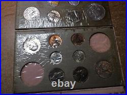 1956 U. S. Mint PDS Uncirculated Mint Set -Complete Set with18 coins-081622-0085