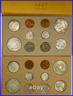1957 Complete Double Mint Set in Original Mint Packaging #10106