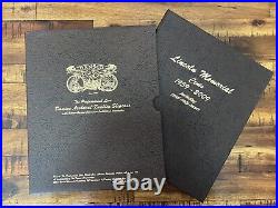 1959-2009 Lincoln Memorial Cents, Complete Set In Dansco Alb. WithDust Cover