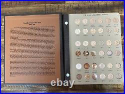 1959-2009 Lincoln Memorial Cents, Complete Set In Dansco Alb. WithDust Cover