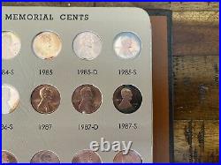 1959-2009 Lincoln Memorial Cents, Complete Set In Dansco Alb. WithDust Cover