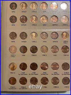 1959 to 2016 PDS Lincoln Shield Proof & Uncirculated Penny Dansco Complete set