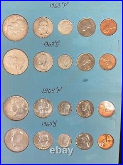 1963-1964 P & D US Mint 90% Silver Mint Set, 2 Complete Mint Sets Total