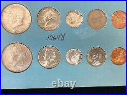 1963-1964 P & D US Mint 90% Silver Mint Set, 2 Complete Mint Sets Total