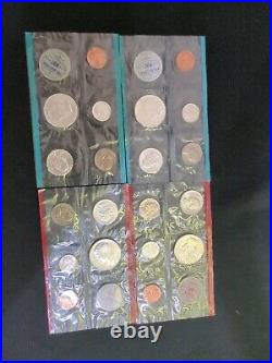 1963-1964 P & D US Mint P@D Silver Mint Set, 2 Complete Mint Sets Total Sealed