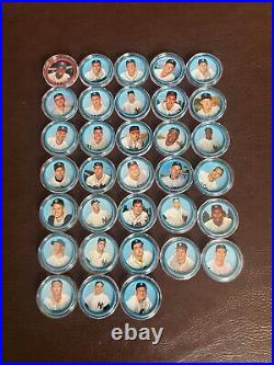 1963 Complete Set Of Salada Tea All Star MLB Team. UNCIRCULATED, UNDISTRIBUTED