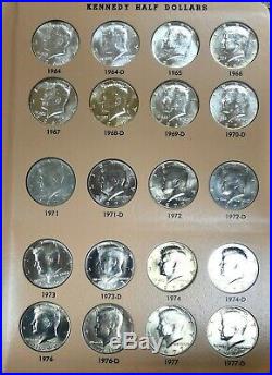 1964-2015-P/D Complete Kennedy Half Dollar Set 96 Coins bce