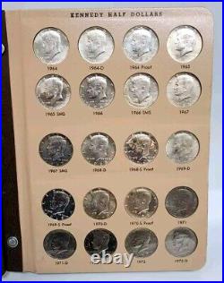 1964-2016 P D S Kennedy Half Dollar Complete Set 179 Coins (Dansco) Silver Proof