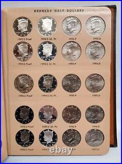 1964-2016 P D S Kennedy Half Dollar Complete Set 179 Coins (Dansco) Silver Proof