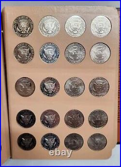 1964-2016 P D S Kennedy Half Dollar Complete Set 179 Coins (Dansco) Silver Proof