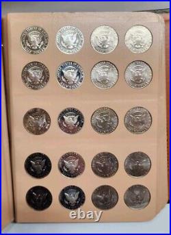 1964-2016 P D S Kennedy Half Dollar Complete Set 179 Coins (Dansco) Silver Proof