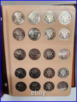 1964-2016 P D S Kennedy Half Dollar Complete Set 179 Coins (Dansco) Silver Proof