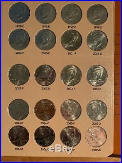 1964 2017 Kennedy Half Dollar Full Set- Complete- Majority Uncirculated- BU