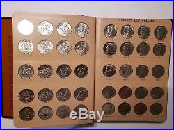 1964-2017 P&d Kennedy Half Dollar Complete 100 Coin Bu Set In Dansco Album 7166