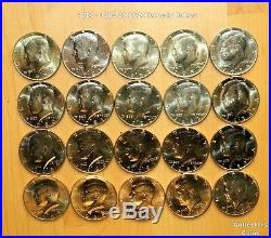1964 2018 Kennedy Half P&D 104 Coin COMPLETE Uncirculated Set with2 S Issues