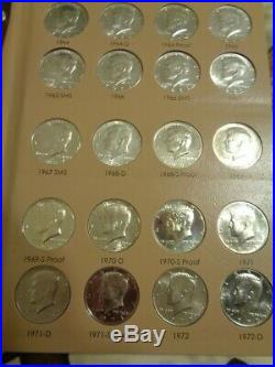 1964-2019 Kennedy Half Dollar COMPLETE SET (190 Coins with Dansco Albums)