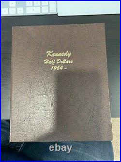 1964-2020 P&d Kennedy Half Dollar Complete Set (106 Coins) Bu/au In Dansco Album