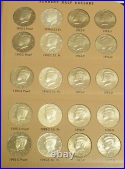 1964-2020-s 194 Coin Complete Kennedy Half Dollar Set, All Bu, Proof & Silver