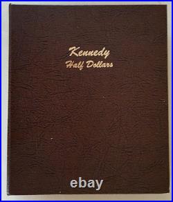 1964-2022 P&d Kennedy Half Dollar Complete Set (110 Coins) Bu Dansco Album #7166