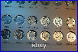 1964 To 2013 Jefferson Nickel Complete Bu & Proof Set 104 Nickels! #104