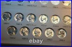 1964 To 2013 Jefferson Nickel Complete Bu & Proof Set 104 Nickels! #104