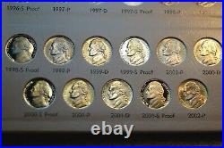 1964 To 2013 Jefferson Nickel Complete Bu & Proof Set 104 Nickels! #104